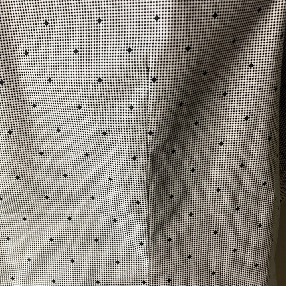 Liz, Claiborne, 2X, black and white short sleeve shirt - Picture 7 of 8